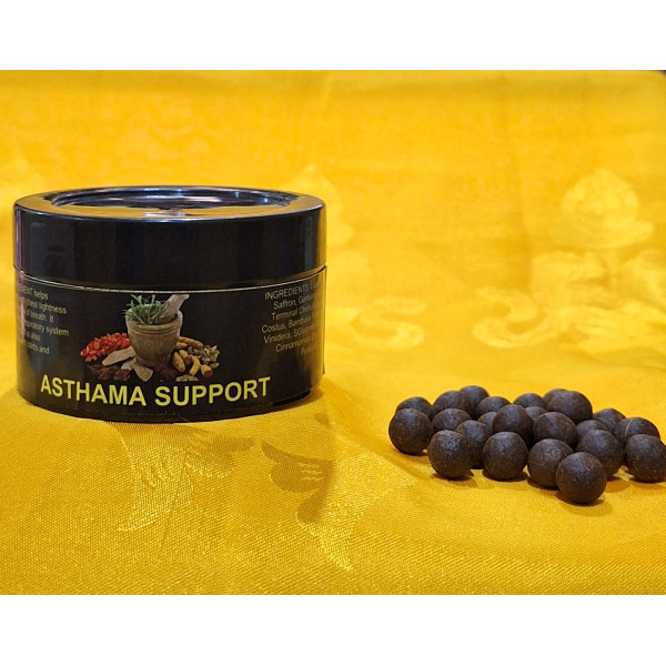 ASTHAMA SUPPORT Sowa Riga (Tibetan Medicine) Diet Supplement  One month dose 100% pure natural herbal